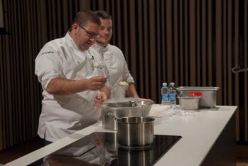 Pascal Barbot, Grant Achatz y Thomas Bühner, en las Jornadas Gastronómicas ‘A Cuatro Manos’ de Dani García