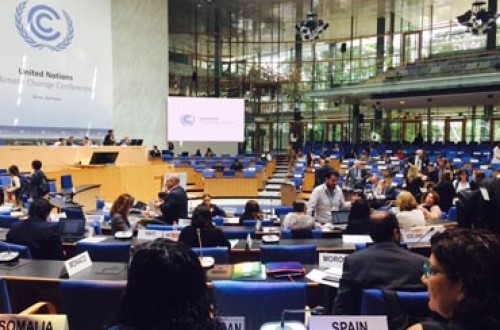 Concluye, con lentos progresos, la sesión de negociación en Bonn sobre cambio climático