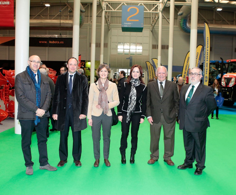 García Tejerina inaugura la feria Agraria 2015, en Valladolid